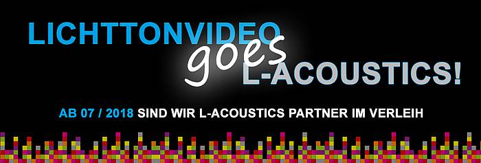 Lichttonvideo goes L-Acoustic